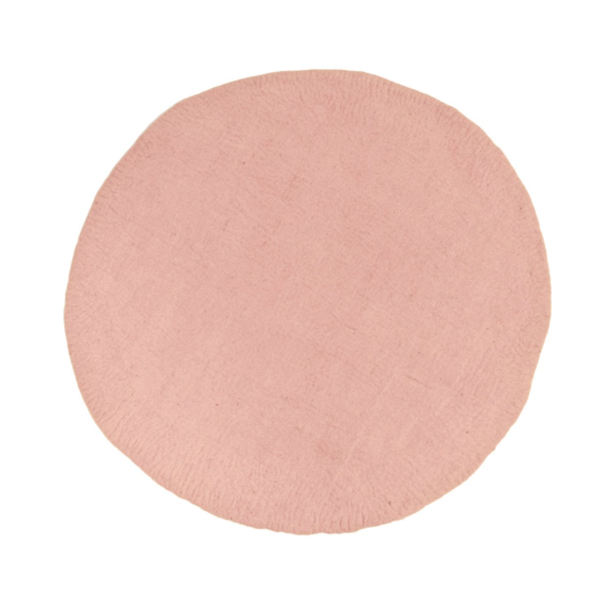 Tapis Kali en feutre - Rose quartz